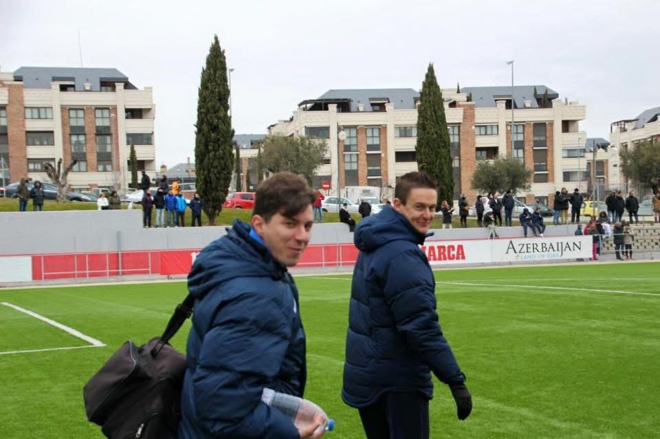 Iván López Martínez en Cerro del Espino, ciudad deportiva del Atlético de Madrid
