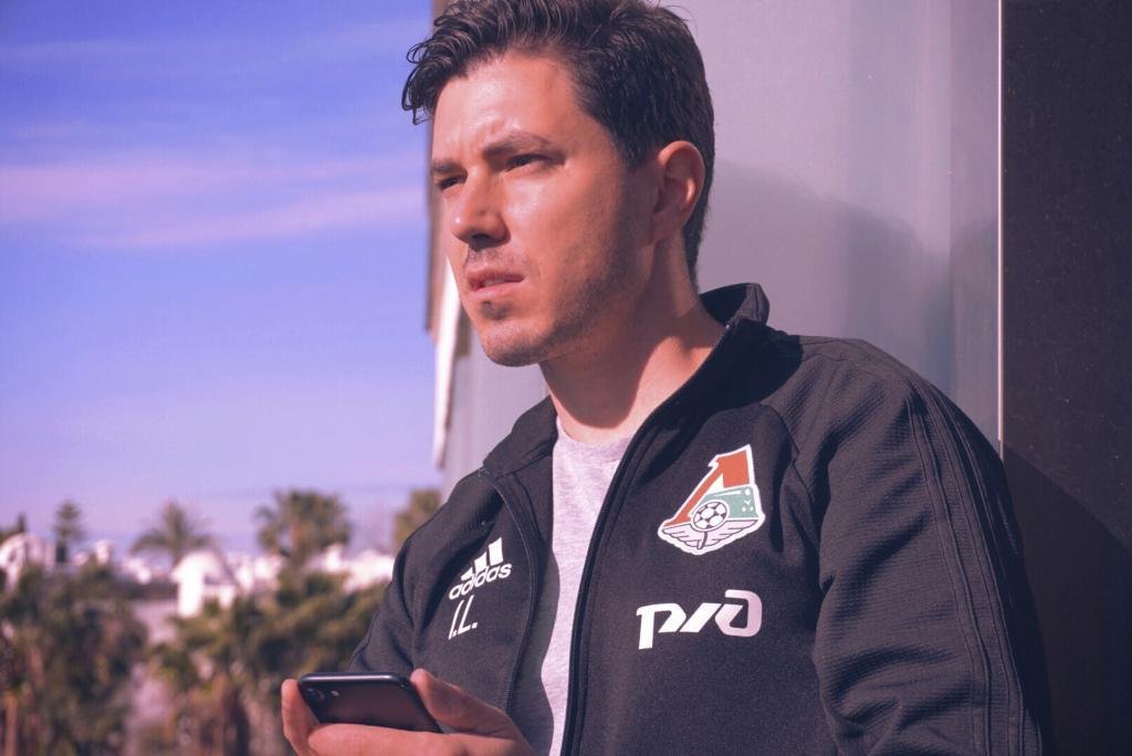 Iván López Martínez en el Lokomotiv de Moscú FC